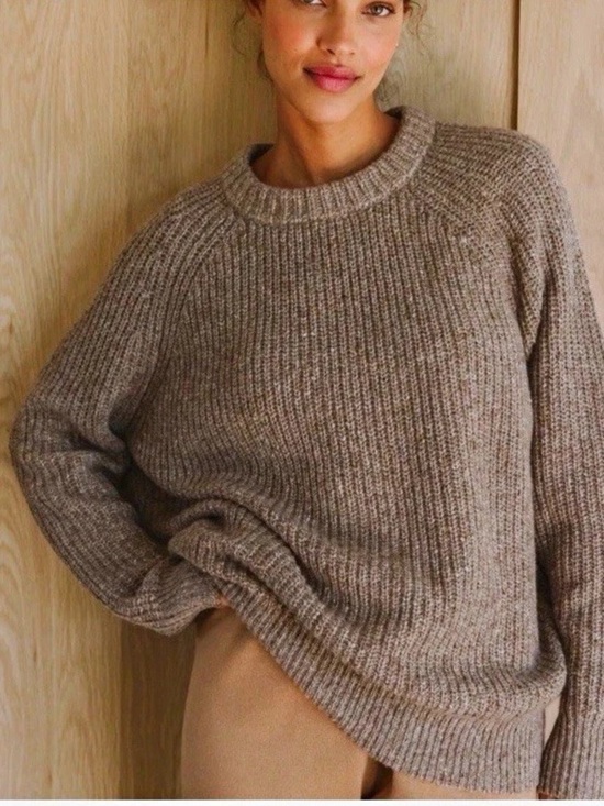 Jenni Kayne Sweaters - Jenni kayne fisherman size medium taupe